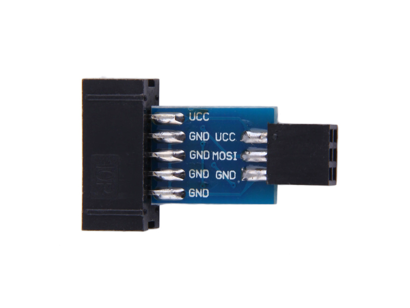 10 Pin to 6 Pin Adapter Board FOR ATMEL STK500 AVRISP USBASP - Image 3